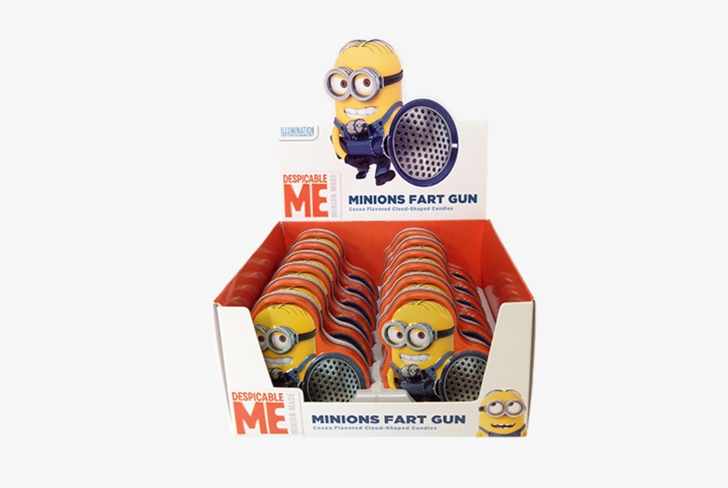 Tin For Fresh Candy - Minion Fart Gun Candy, transparent png download