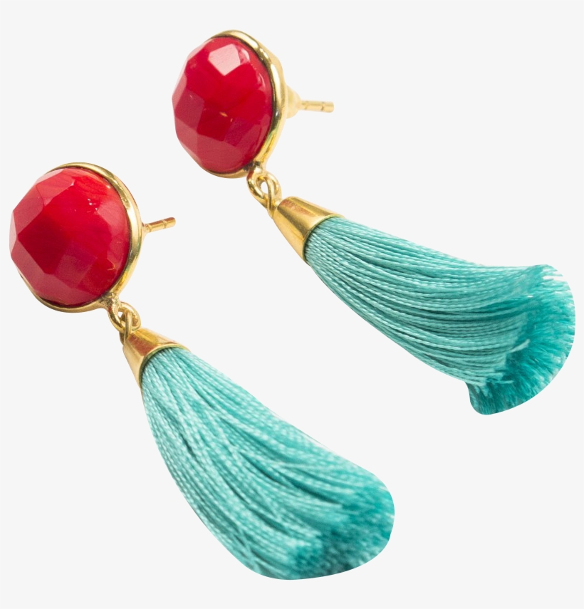 Tassel Earrings, transparent png download