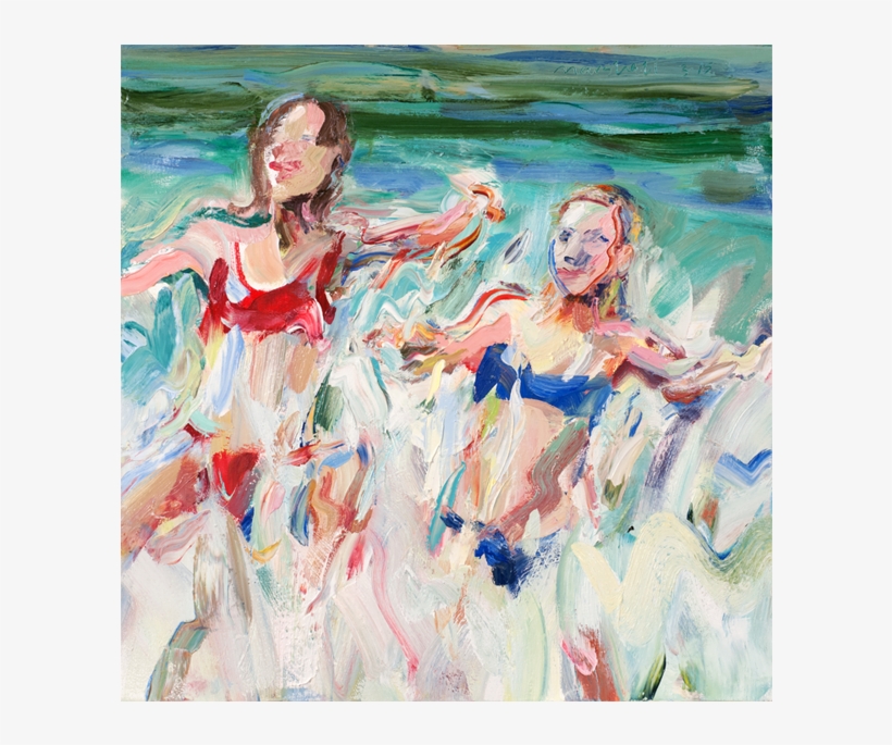 Beach Series Commission For Jng 36″ X 36″, Oil / Canvas - Painting, transparent png download