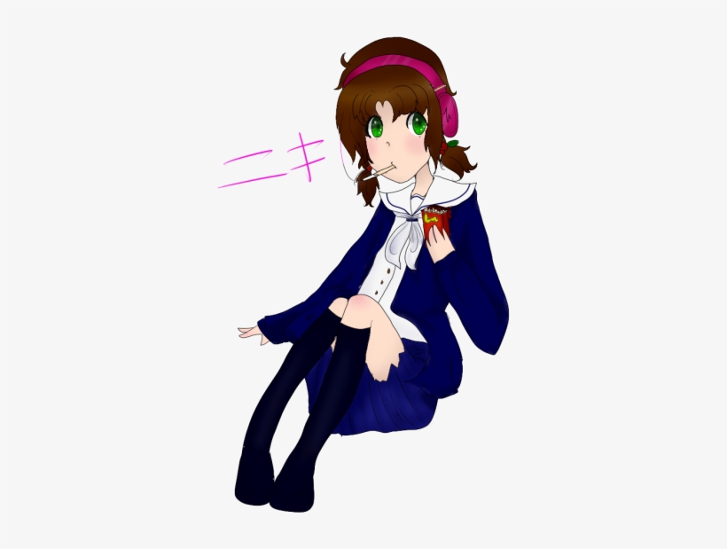 Nikki As An Anime Girl - Cartoon, transparent png download