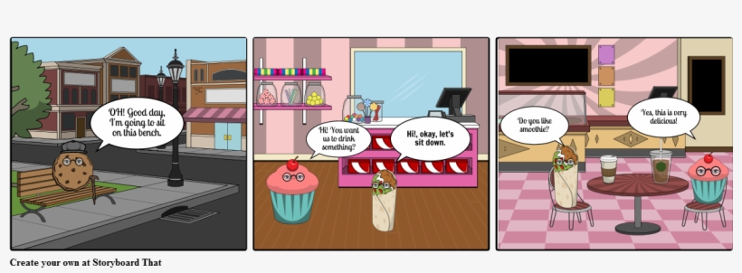 Comic Comida - Cartoon, transparent png download