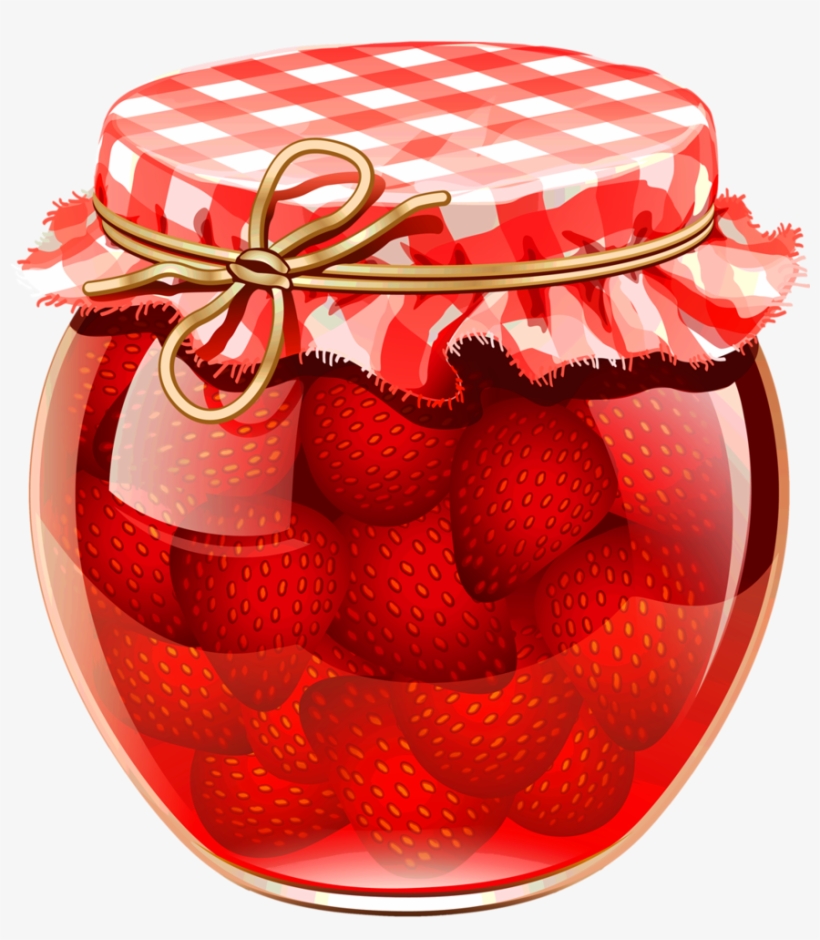 Png Comida Frutas - Jar Of Jam, transparent png download