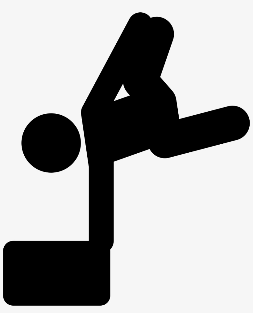 Parkour Sport Silhouette Comments - Parkour Icon, transparent png download