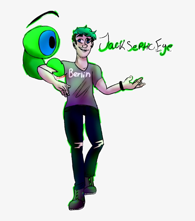 Fullbody Jacksepticeye By Virtue - Jacksepticeye Full Body, transparent png download