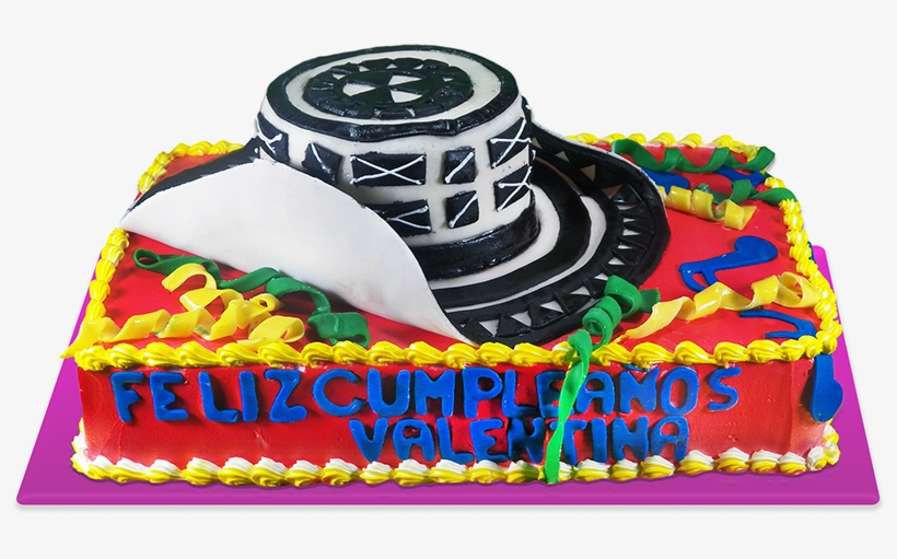 Torta Sombrero Vueltiao - Torta De Parranda Vallenata, transparent png download