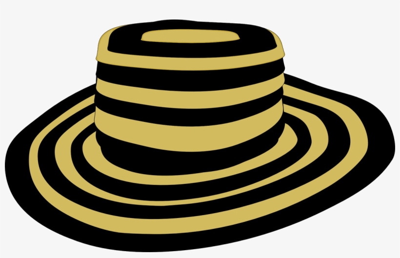 Picture Library Stock Fedora Clipart Yellow - Sombrero Vueltiao Para Dibujar, transparent png download