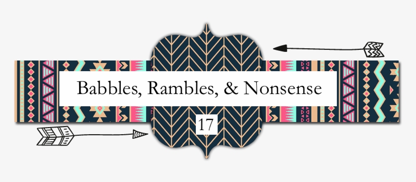 Banner Babbles Rambles And Nonsense 17 - Pooled Ink, transparent png download