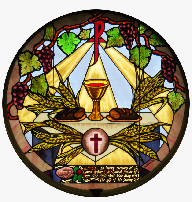 Congratulations - Eucharist Stained Glass Window, transparent png download