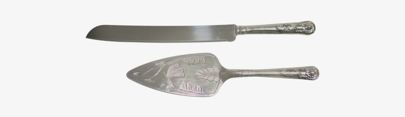Cake Knife & Server Set - Blade, transparent png download