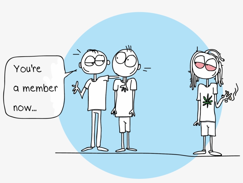 Guide For Cannabis Clubs In Barcelona Solo - Cartoon, transparent png download