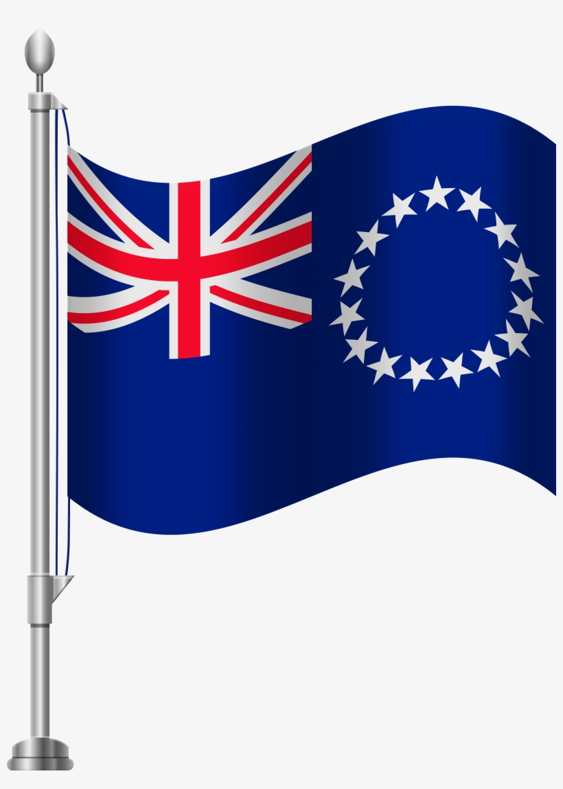Cook Islands Flag Png Clip Art, transparent png download