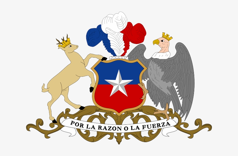 Shield, Non, National, Coat, Arms, Chile, Escudo, Chili - Chile Coat Of Arms, transparent png download