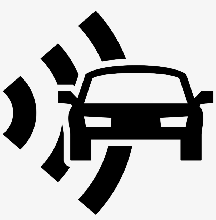 Car And Radar Security Comments - Security Car Icon, transparent png download