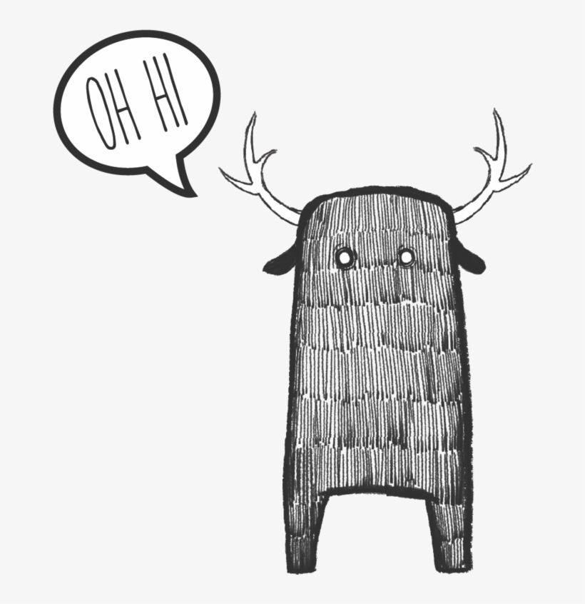 Wampus-oh Hi - Sketch, transparent png download