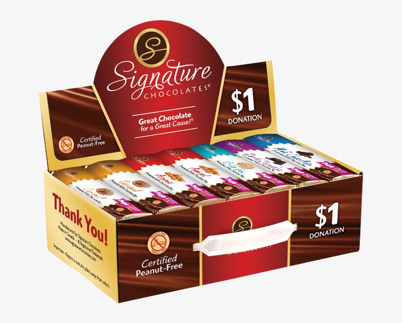 1 Signature Candy Bar Carrier - Signature Candy Bars, transparent png download