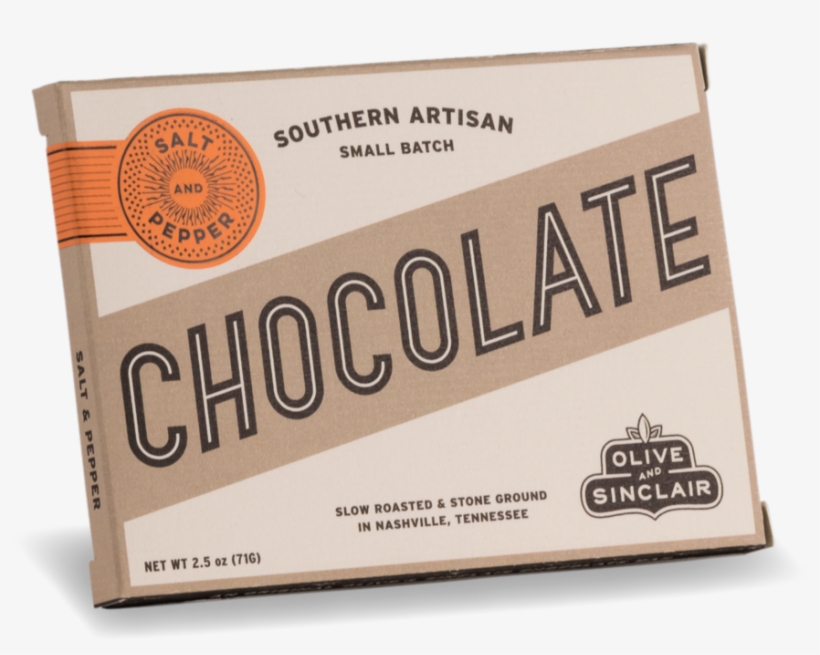 Salt & Pepper Chocolate Bar, transparent png download