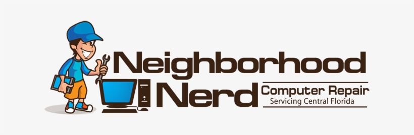 Neighborhood Nerd Of Central Florida, Llc - Computer Repair Company Logo, transparent png download
