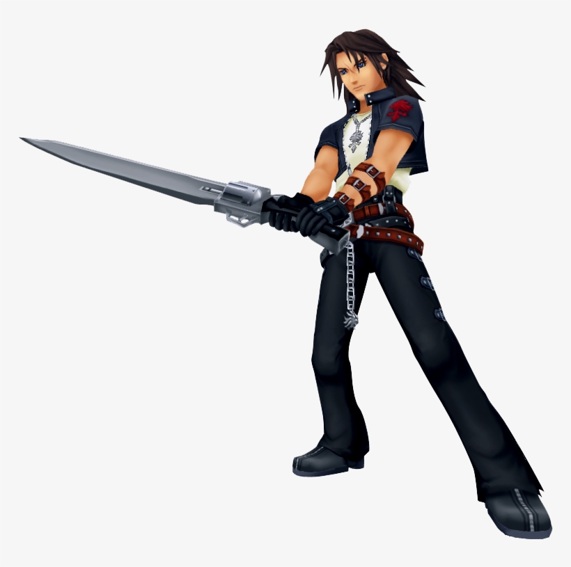 Leon Kh - Kingdom Hearts Squall, transparent png download