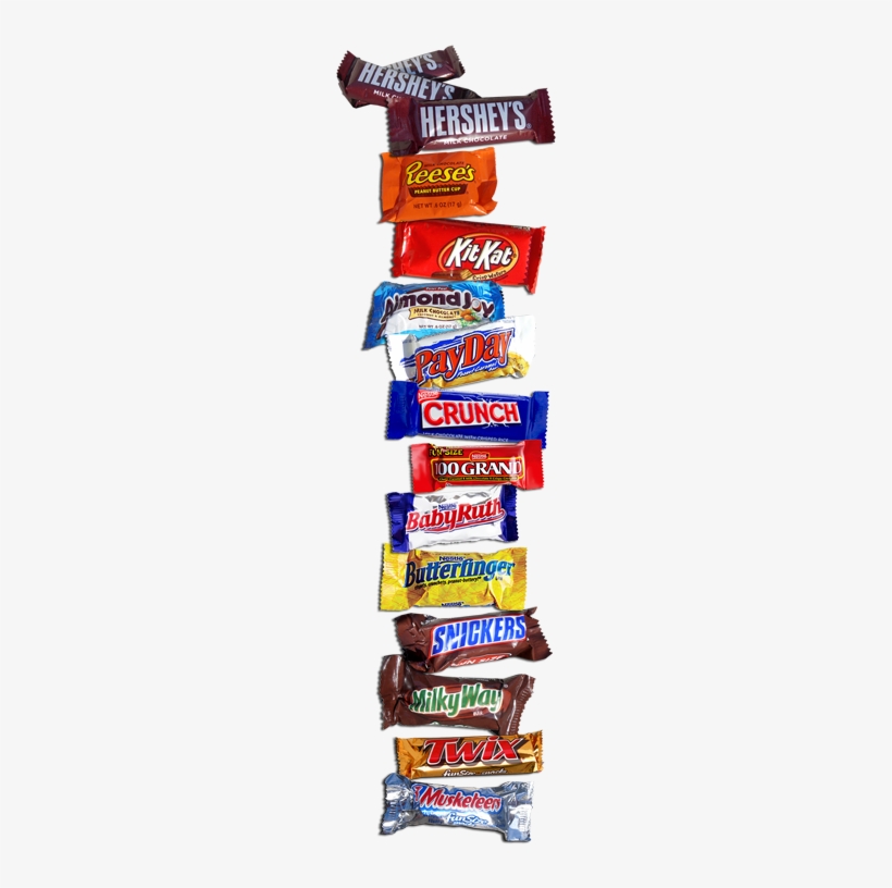 Hershey, Nestle, Masterfoods Snacksize Bars - Snack Size Chocolate Bars, transparent png download