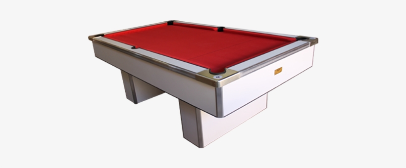 Thurstons Premier Red Cloth Pool Table - Cue Sports, transparent png download