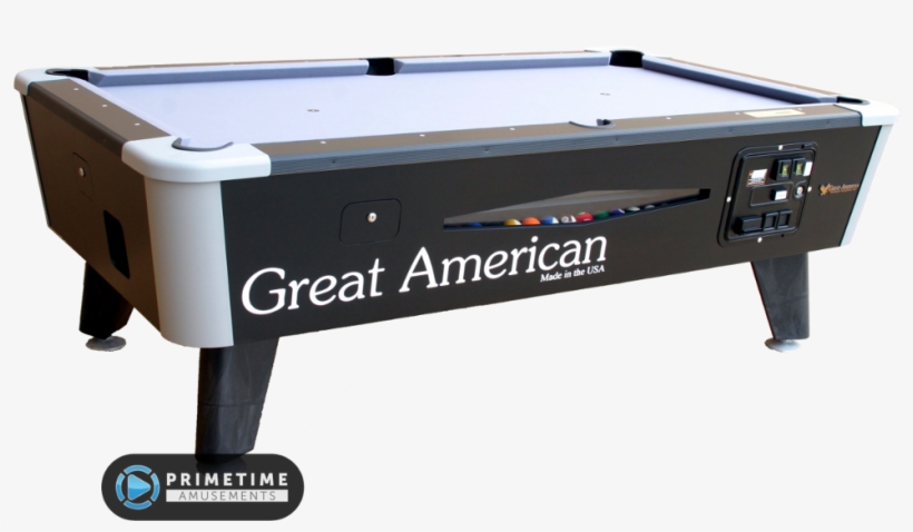Black Diamond Dba Pool Table By Great American - 9' Great American Black Diamond 12v Dc Billiards Pool, transparent png download