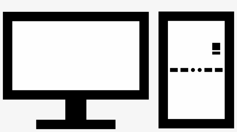 This Free Icons Png Design Of Minimal Desktop Computer Transparent Png 2400x1225 Free Download On Nicepng