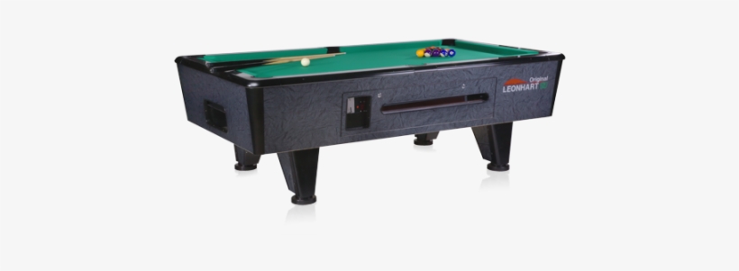 Leonhart Billard Table Xl Pool Coin Slot - Cue Sports, transparent png download