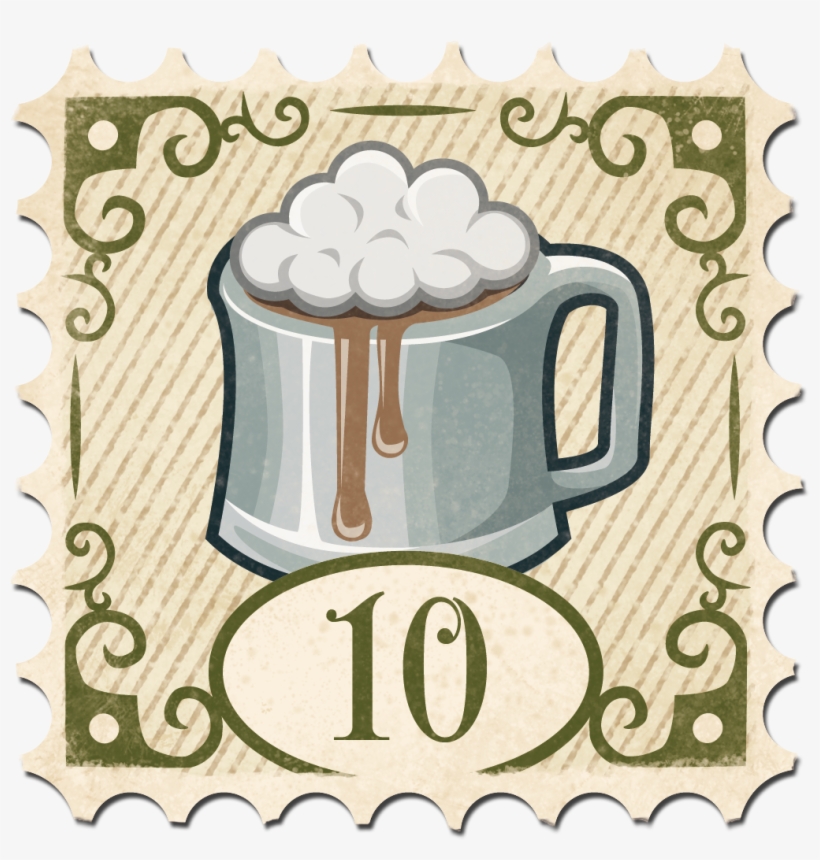 Stamp Drinking Game Villager - Fable, transparent png download