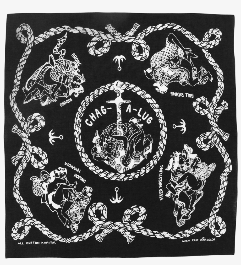 Black 'chag A Lug" Erotic Bandana - History, transparent png download