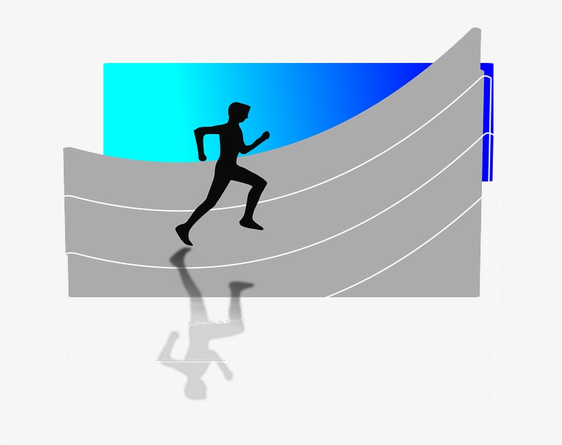 Man, Running, Athlet, Olympics - Clip Art, transparent png download