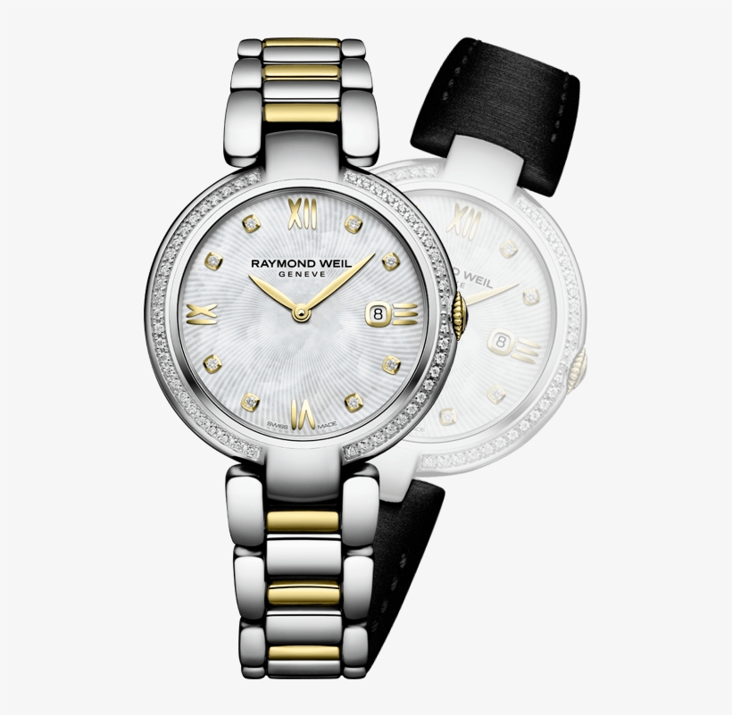 Raymond Weil Shine Ladies Two-tone Gold Stainless Steel - Raymond Weil Shine 1600 Sts 00995, transparent png download