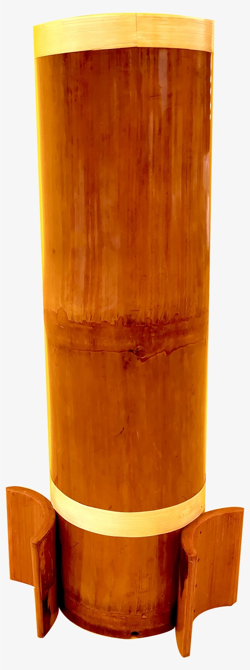 Bamboo Umbrella And Walking Stick Stand In Dark Ambre - Plywood, transparent png download