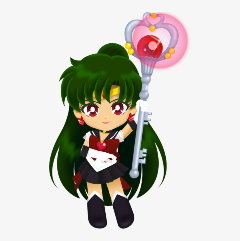Sailor Pluto Png Download - Sailor Moon Drops Super Sailor Pluto, transparent png download
