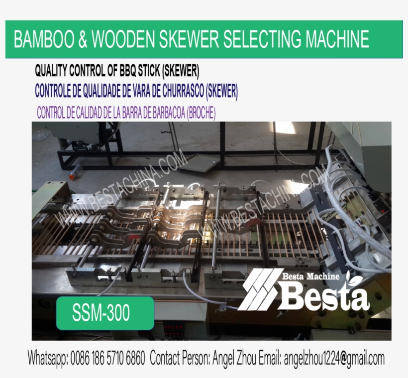 Bamboo Bbq Stick Making Machine Bamboo Bbq Stick Shaprening - Slogan Ecologicos, transparent png download