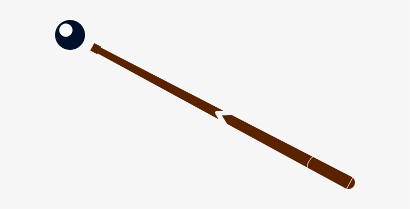 Stick Clipart This Image As - Palo De Billar Vector, transparent png download