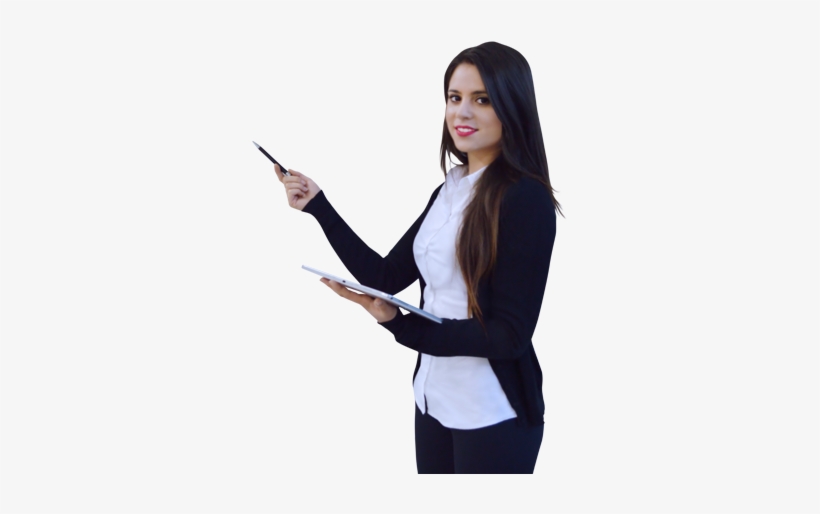 Original Size Is 674 × 450 Pixels - Mujer Con Tablet Png, transparent png download