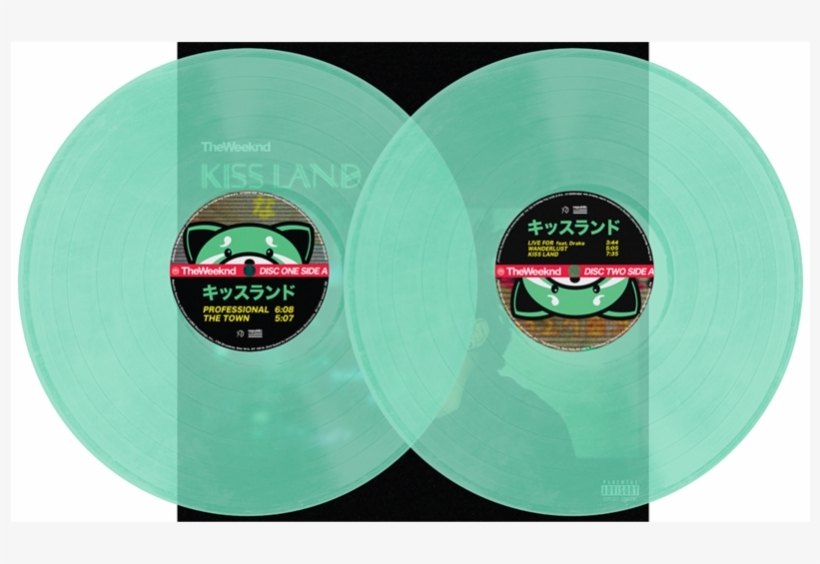 Weeknd Vinyl Kissland, transparent png download