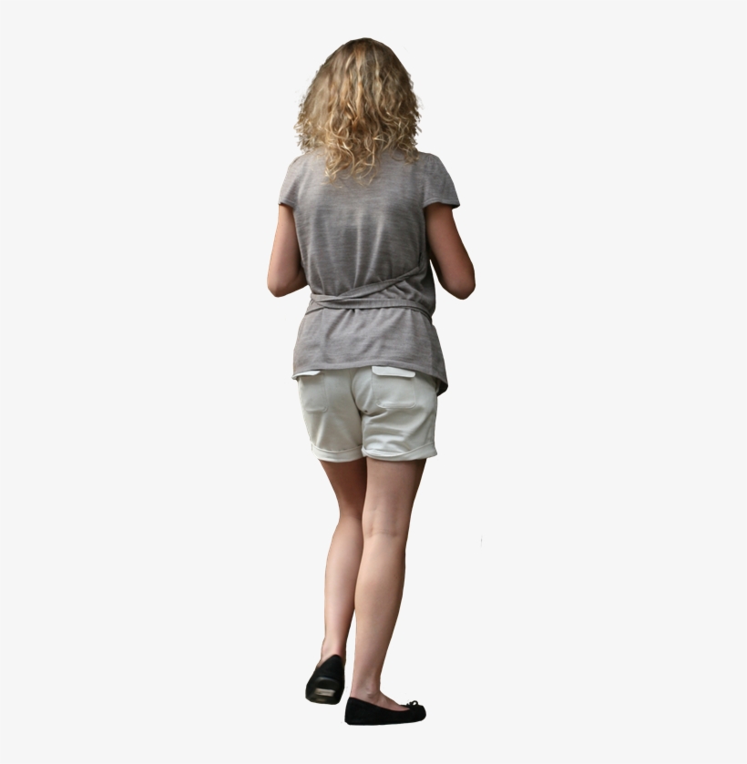 Otros Blogs Que Te Pueden Interesar - Chica De Espaldas Png, transparent png download