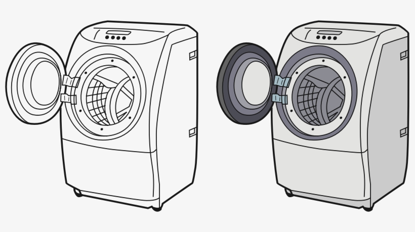 Graphic Free Medium Image Png - Clip Art Washing Machine Clipart, transparent png download