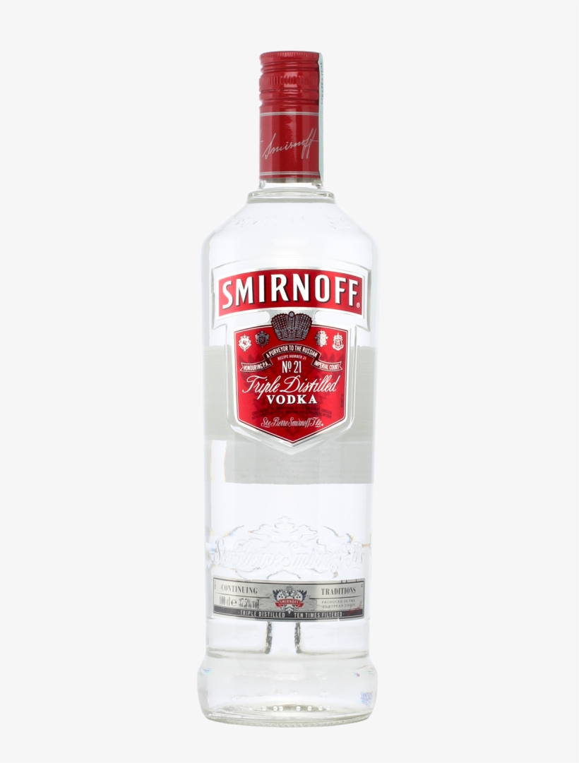 Smirnoff Vodka Red 750ml, transparent png download
