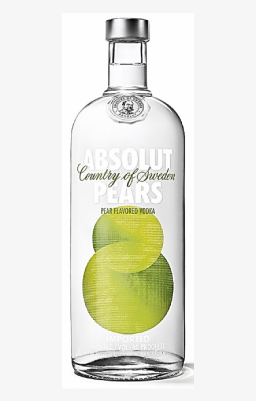 Absolut Pear Vodka 700ml - Absolut Vodka Berri Acai, transparent png download