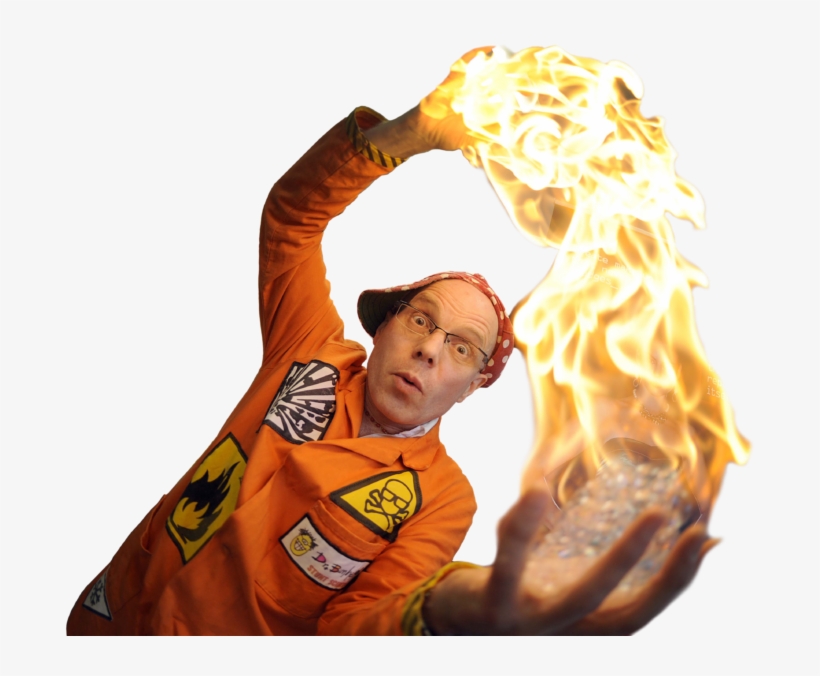 Bunhead Combines Science And Entertainment For An Extraordinary - Flame, transparent png download