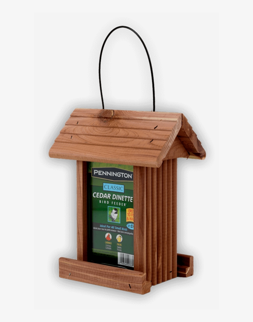 Pennington Cedar Dinette Bird Feeder - Plywood, transparent png download