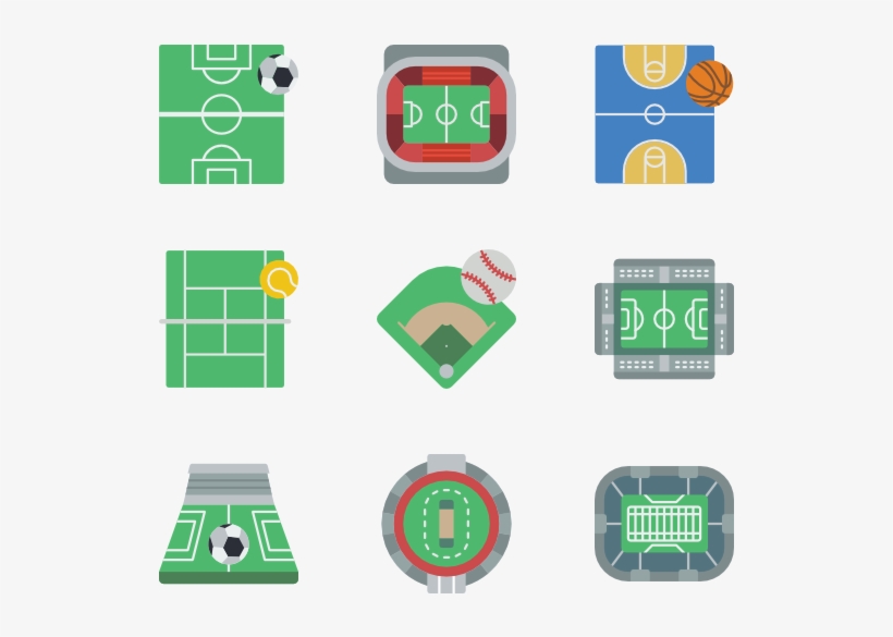 Stadiums - Stock Illustration, transparent png download
