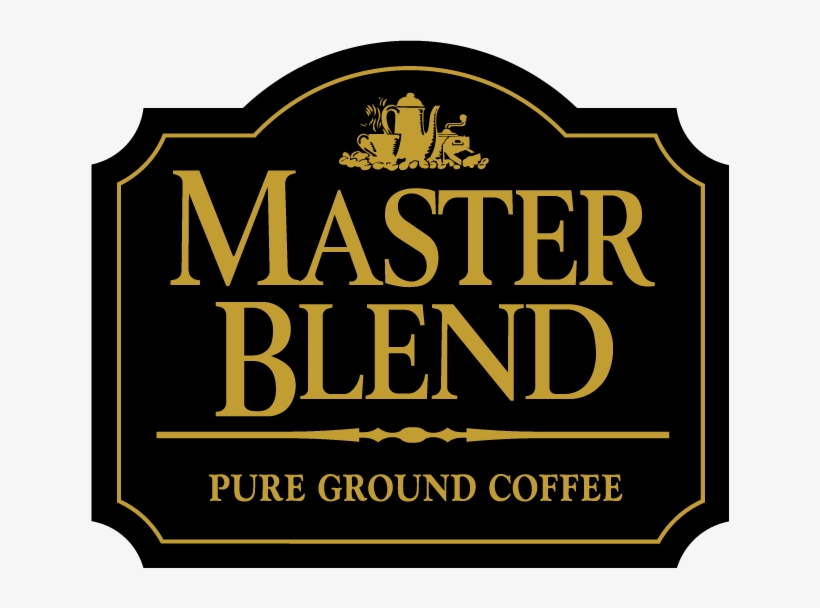 Free Vector Master Blend Coffee Logo - Master Vector, transparent png download