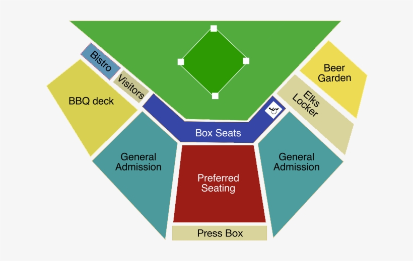 Yakima Pippins Stadium Seating Chart, transparent png download
