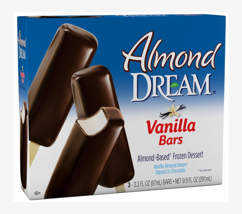 Almond Dream™ Vanilla Dessert Bars - Vegan Ice Cream Bar Brands, transparent png download