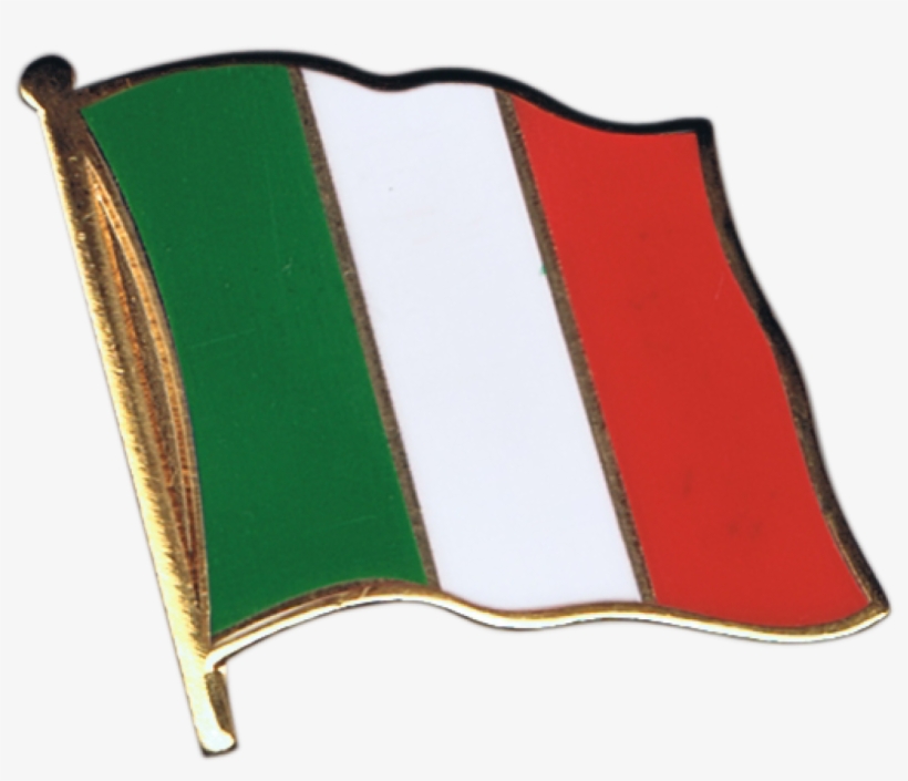Italy Flag Pin, Badge - Spille Bandiere, transparent png download