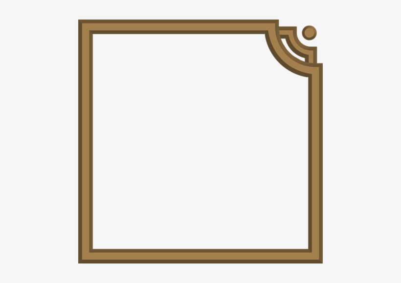 Frame Fancy Corner - Picture Frame, transparent png download