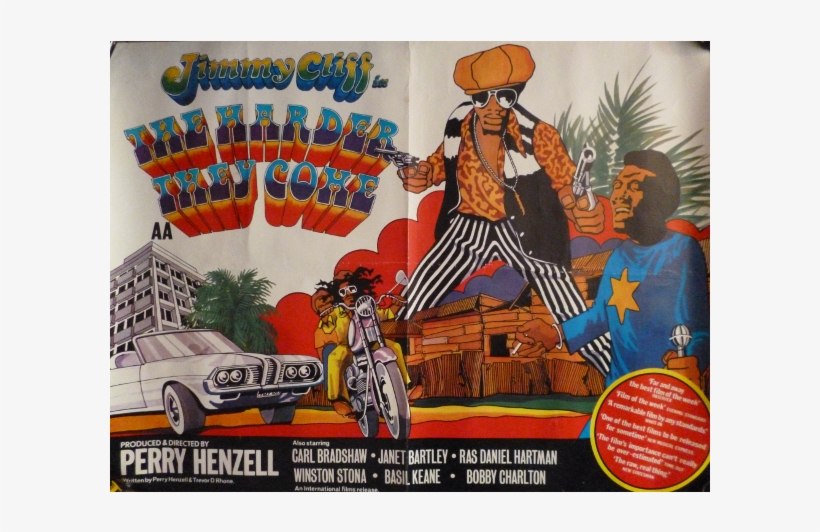 Buy The Harder They Come Original Movie Poster - Harder They Come Dvd, transparent png download